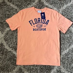 NWT UF Champion Men’s T Shirt Large Peach
